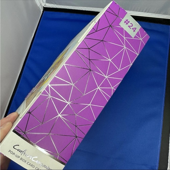 NEW Crafter’s Companion Pop Up Box Card Craft Kit Card Making Kit #24 Birthday - Picture 2 of 4